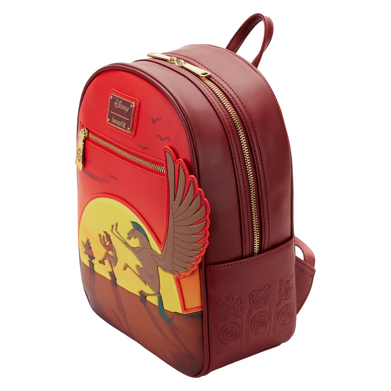 Hercules 25th Anniversary Sunset Loungefly Mini Backpack