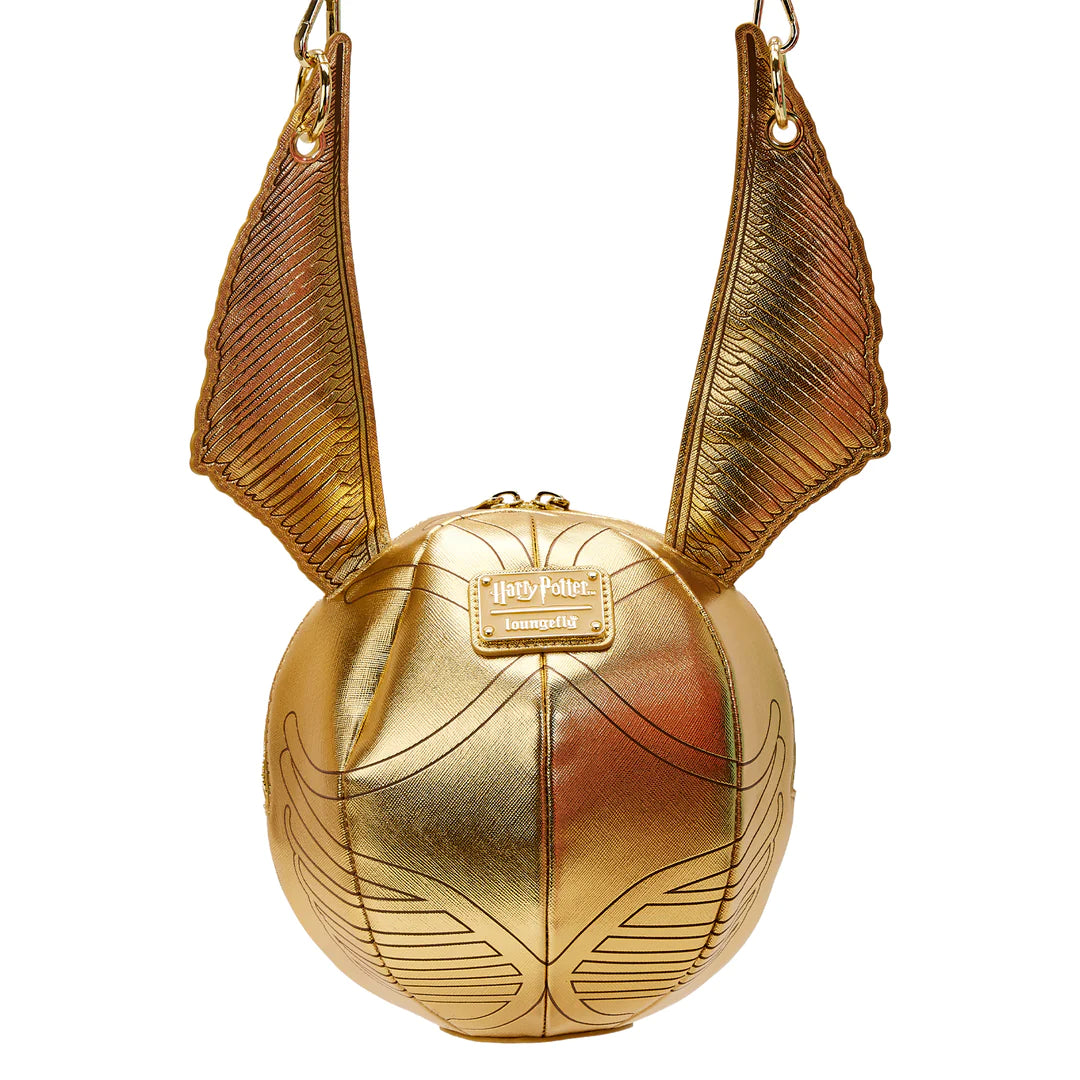 HARRY POTTER HOGWARTS QUIDDITCH GOLDEN SNITCH CROSSBODY