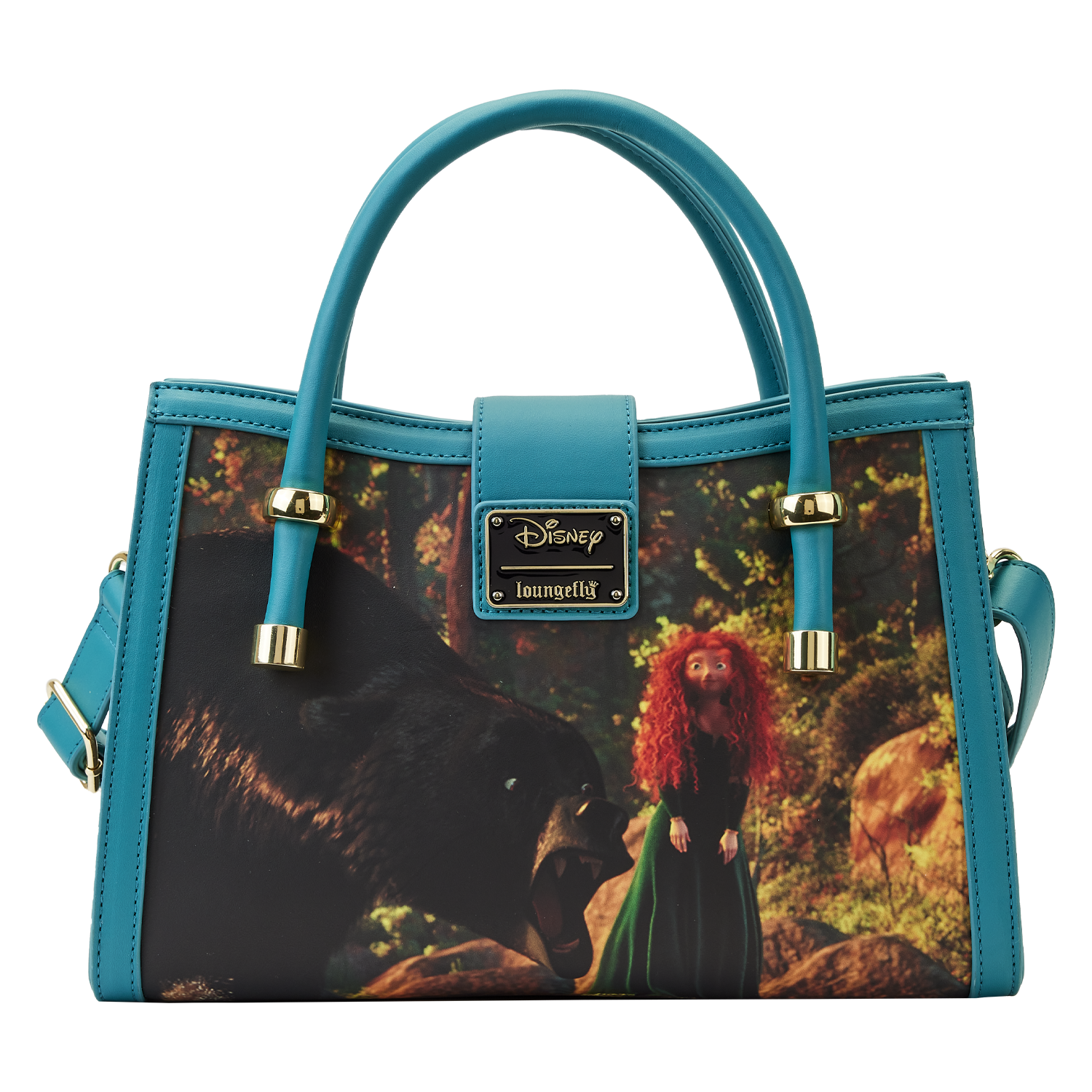 LF DISNEY BRAVE MERIDA PRINCESS SCENE CROSS BODY BAG