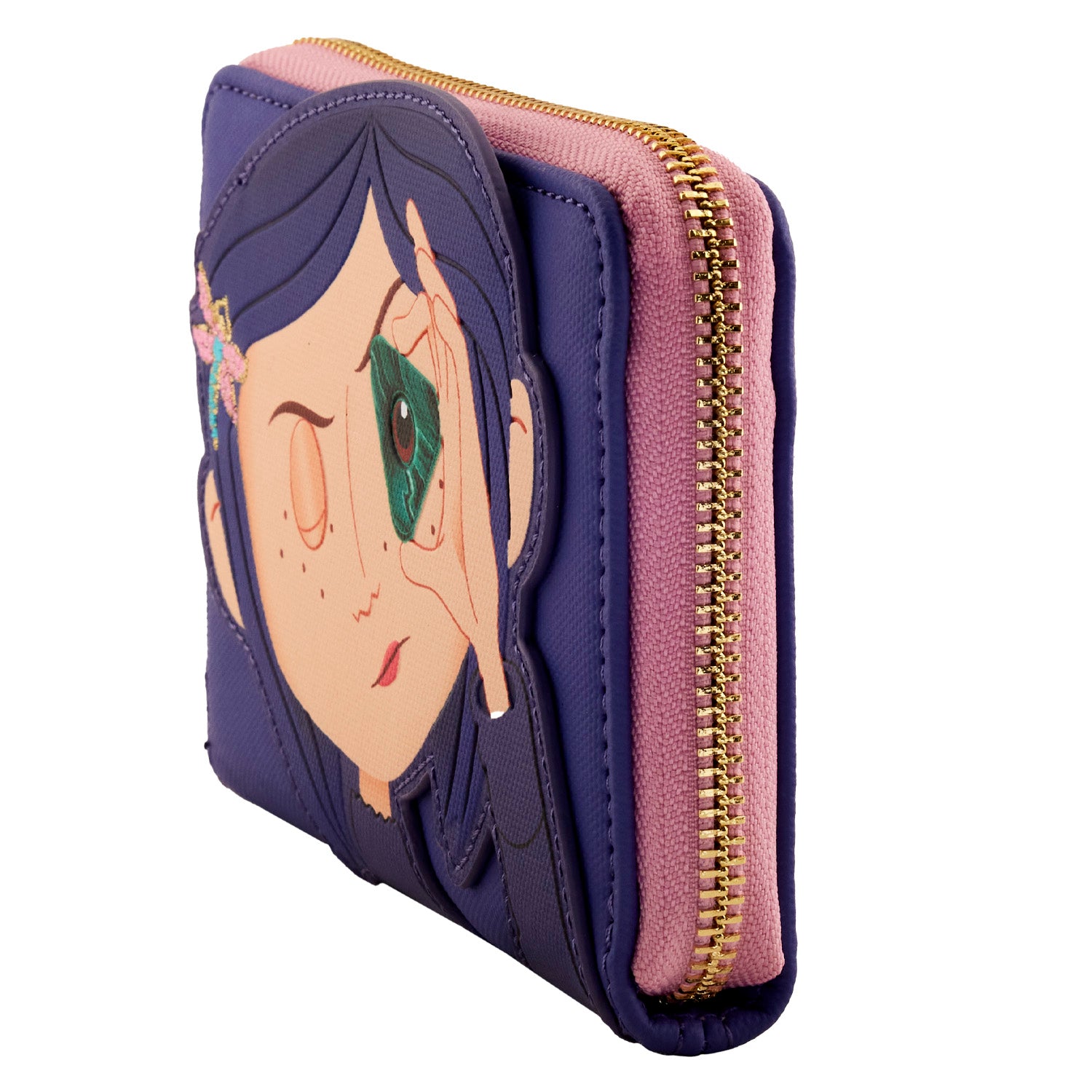 Loungefly Laika Coraline Stars Cosplay Ziparound Wallet