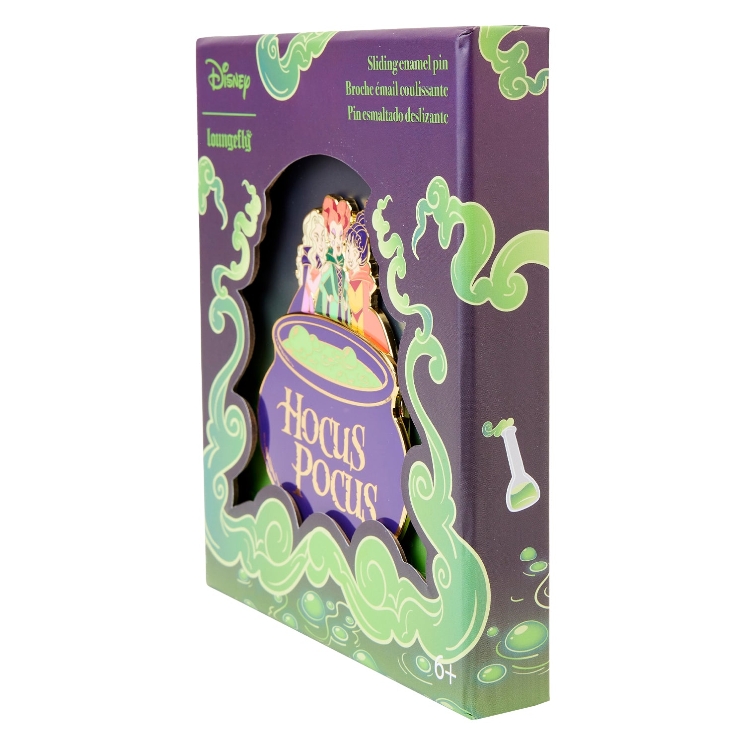 Loungefly Disney Hocus Pocus Cauldron 3 Inch Pin