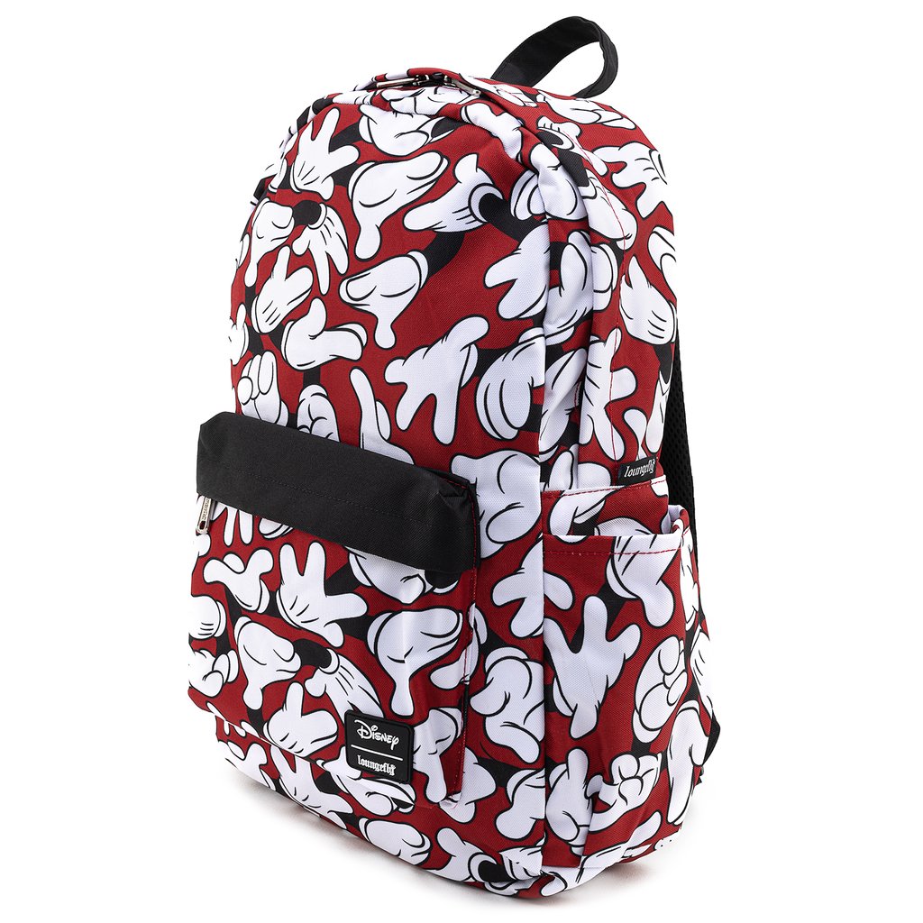 Loungefly Mickey Mouse Hands Disney Nylon Backpack