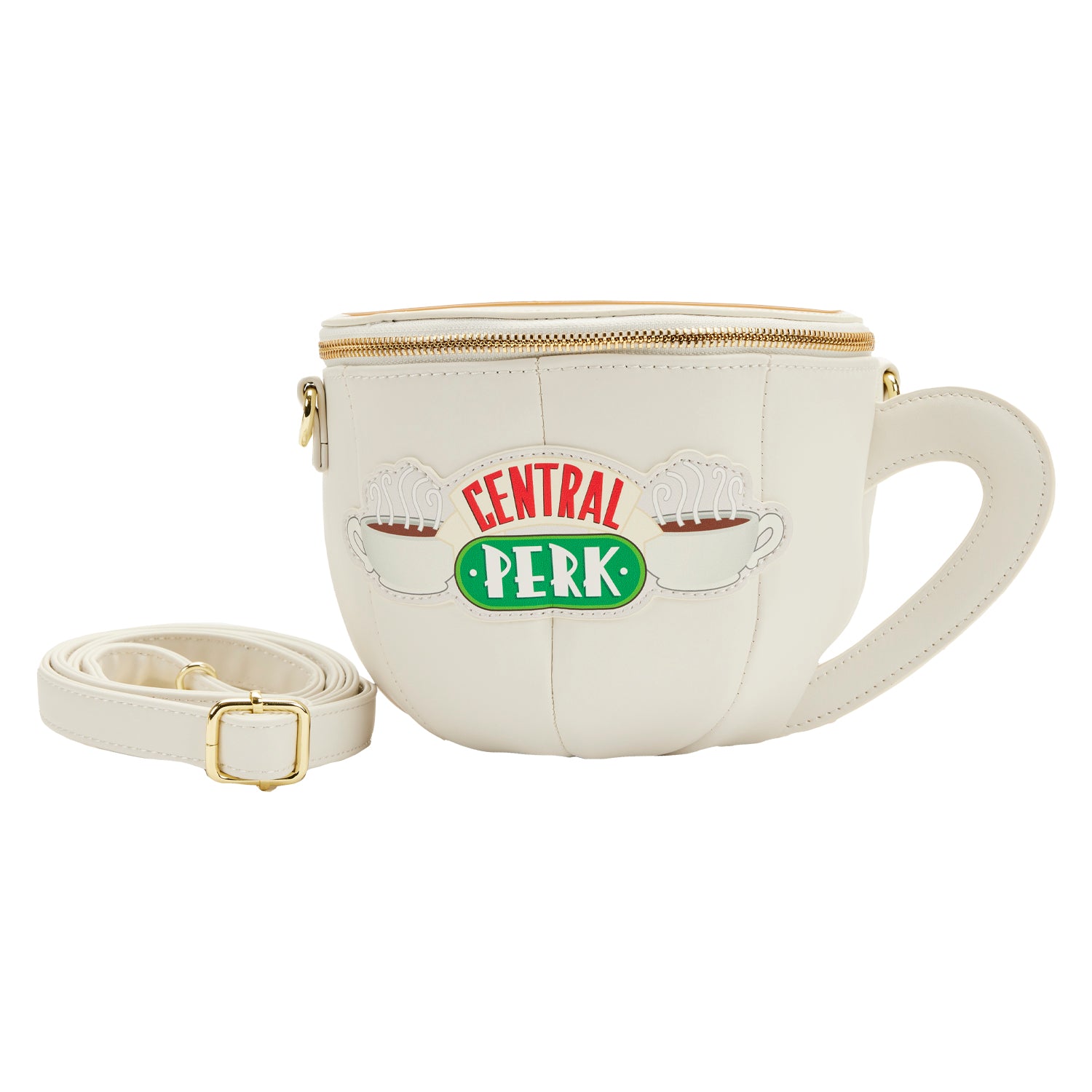 LF FRIENDS CENTRAL PERK MUG FIGURAL CROSS BODY BAG