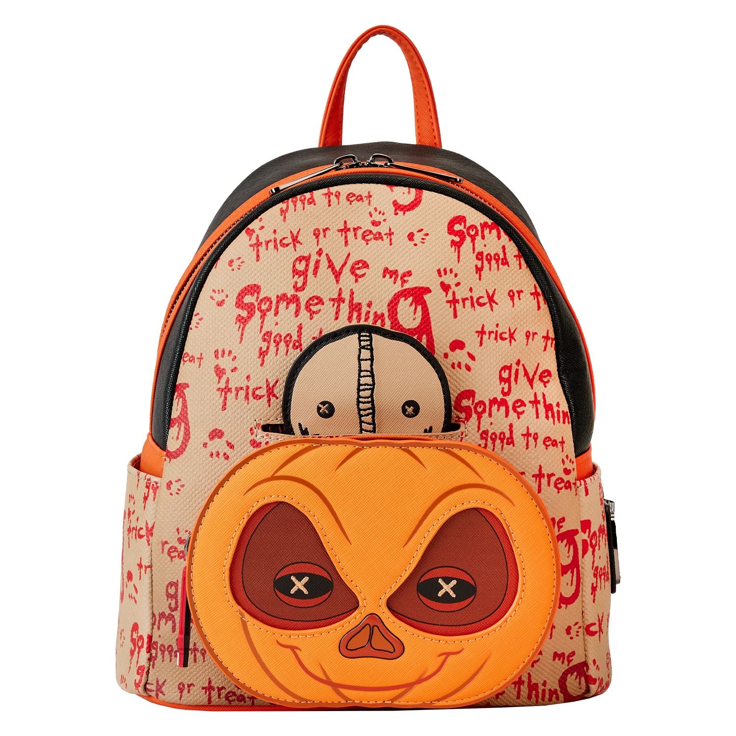 Trick Treat Pumpkin Loungefly Cosplay Mini Backpack