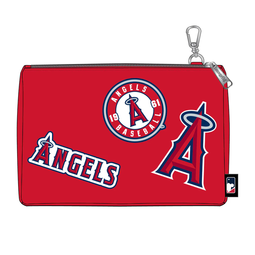 LF MLB LA ANGELS STADIUM CROSS BODY BAG WITH POUCH