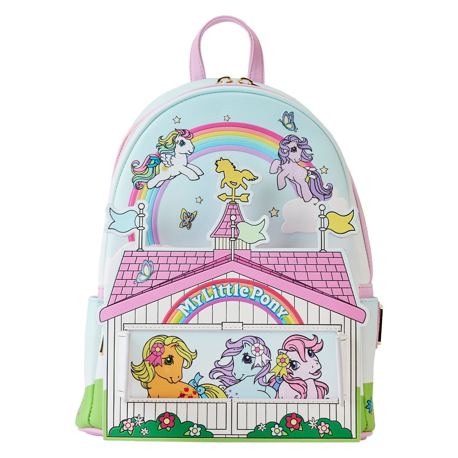 My Little Pony Stable 40th Anniversary Loungefly Mini Backpack