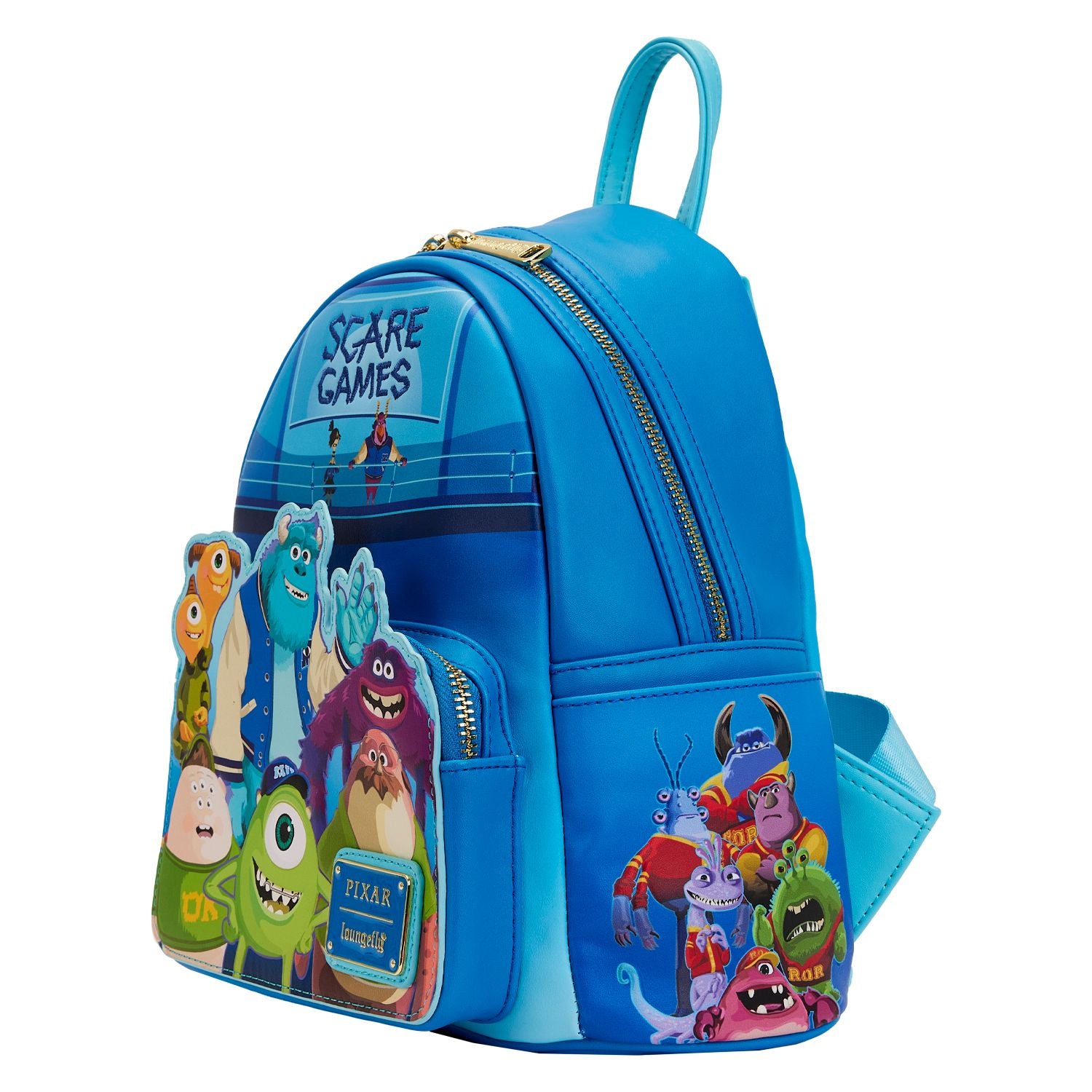 Monsters University Scare Games Loungefly Mini Backpack