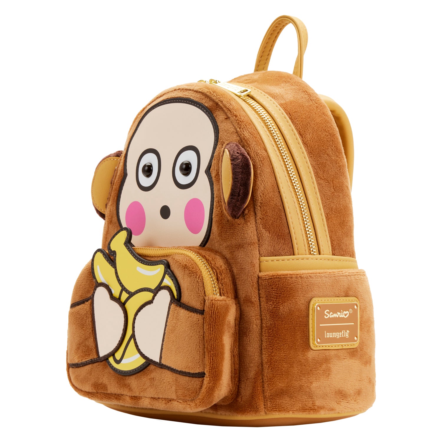 Sanrio Monkichi Loungefly Cosplay Mini Backpack