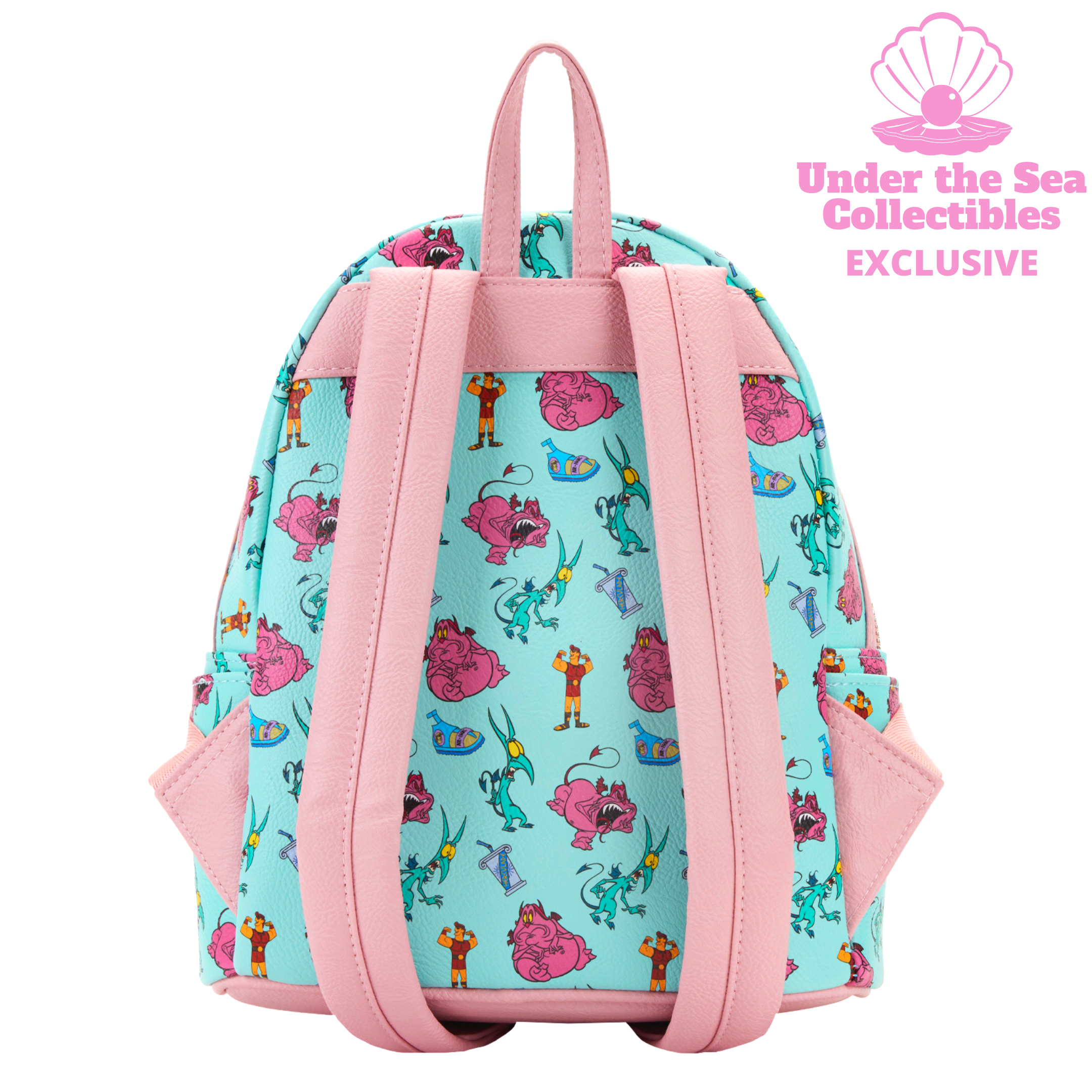 Hercules Pain and Panic AOP Loungefly Mini Backpack