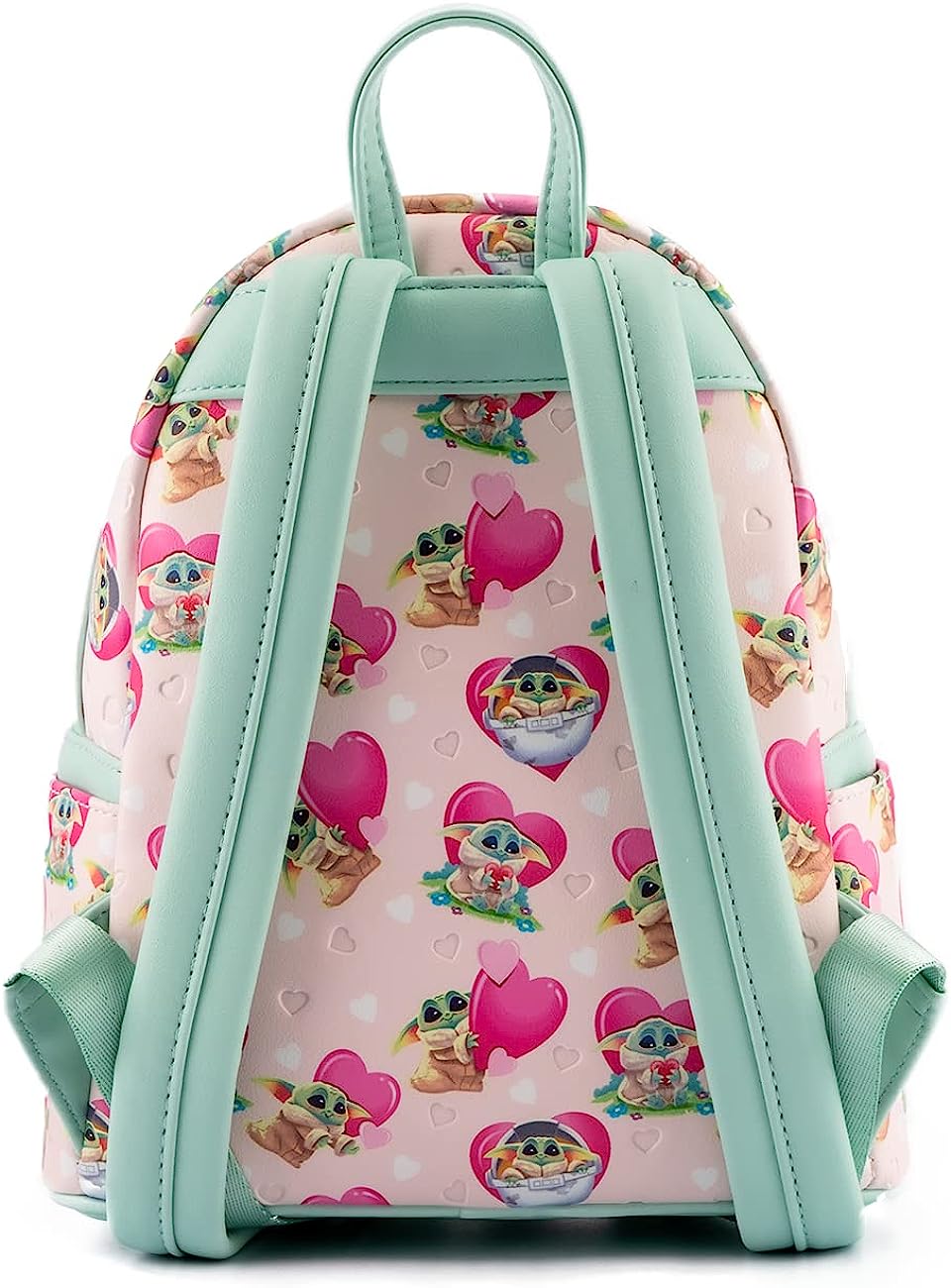Mandalorian Grogu Valentines Mini Backpack Loungefly