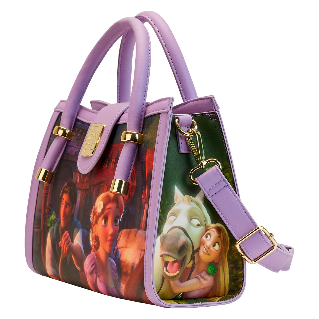 DISNEY TANGLED RAPUNZEL PRINCESS SCENE CROSSBODY