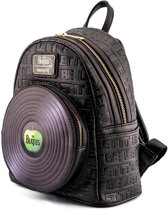 The Beatles Let It Be Vinyl Record Mini Backpack