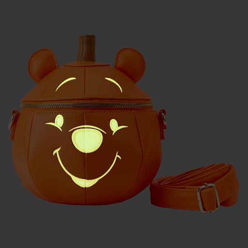 LOUNGEFLY DISNEY WINNIE THE POOH PUMPKIN CROSSBODY