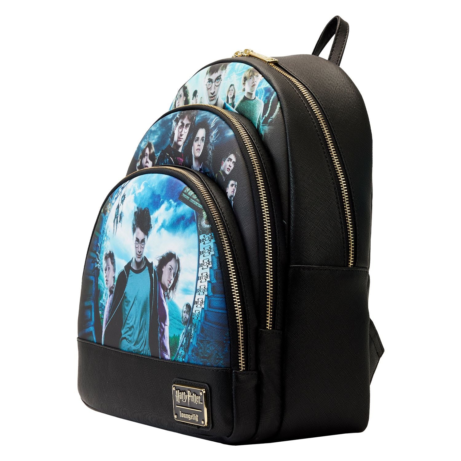 Harry Potter Trilogy Series 2 Loungefly Triple Pocket Backpack