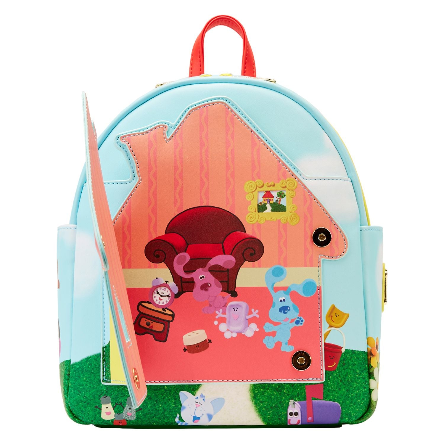 Nickelodeon Blues Clues Open House Loungefly Mini Backpack