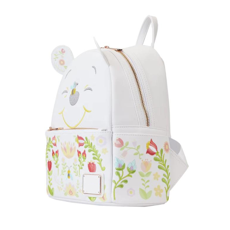 Winnie the Pooh Cosplay Folk Floral Mini Backpack Loungefly