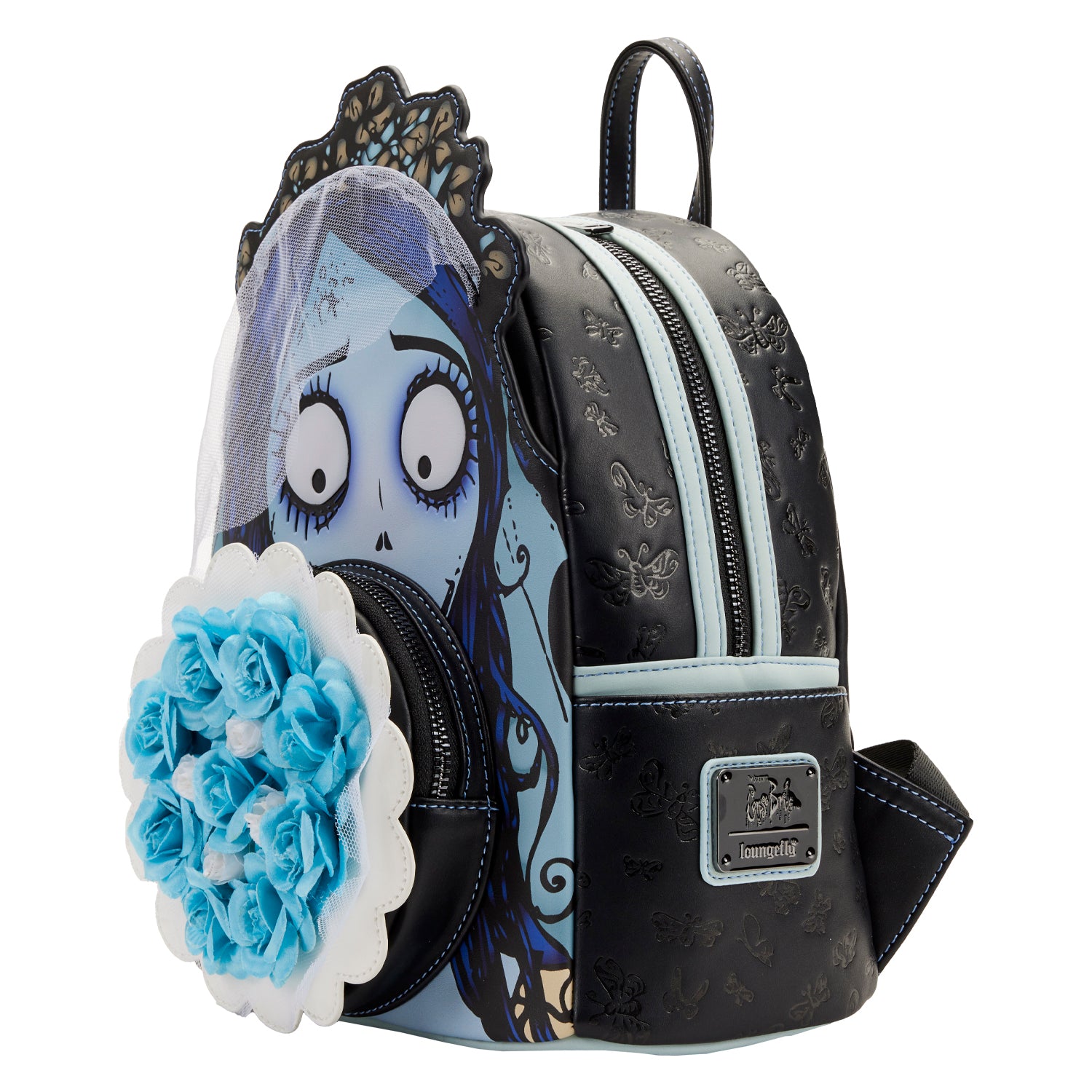 Corpse Bride Emily Bouquet Loungefly Mini Backpack