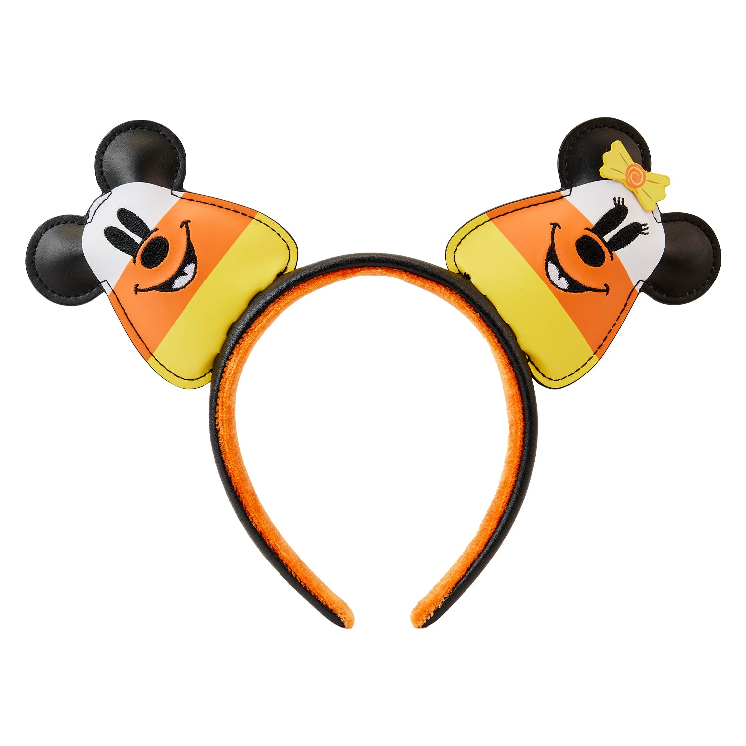 Loungefly Disney Candy Corn Mickey and Minnie Ears Headband