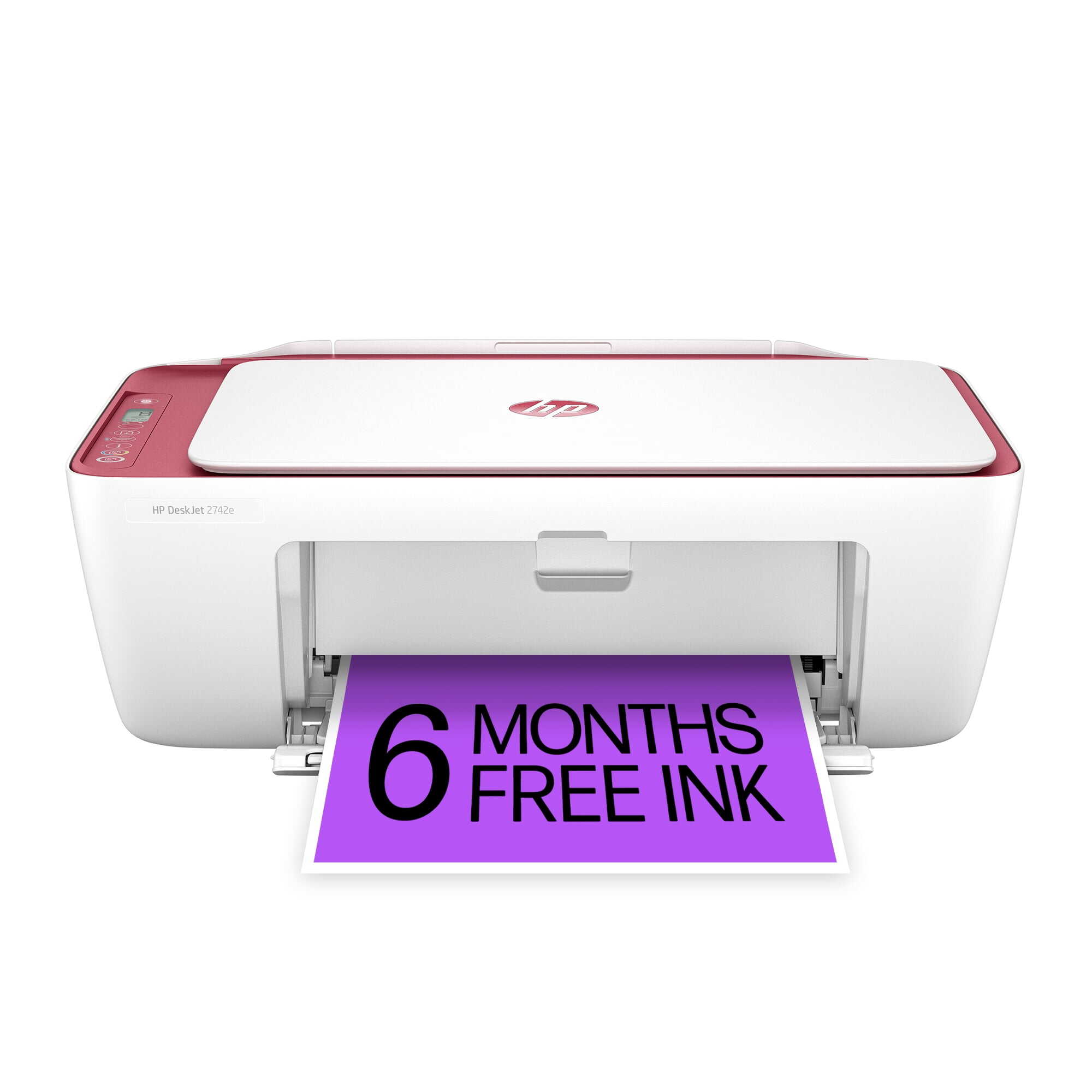 🔥✨ Impresora de inyección de tinta multifunción en color inalámbrica HP DeskJet 2742e