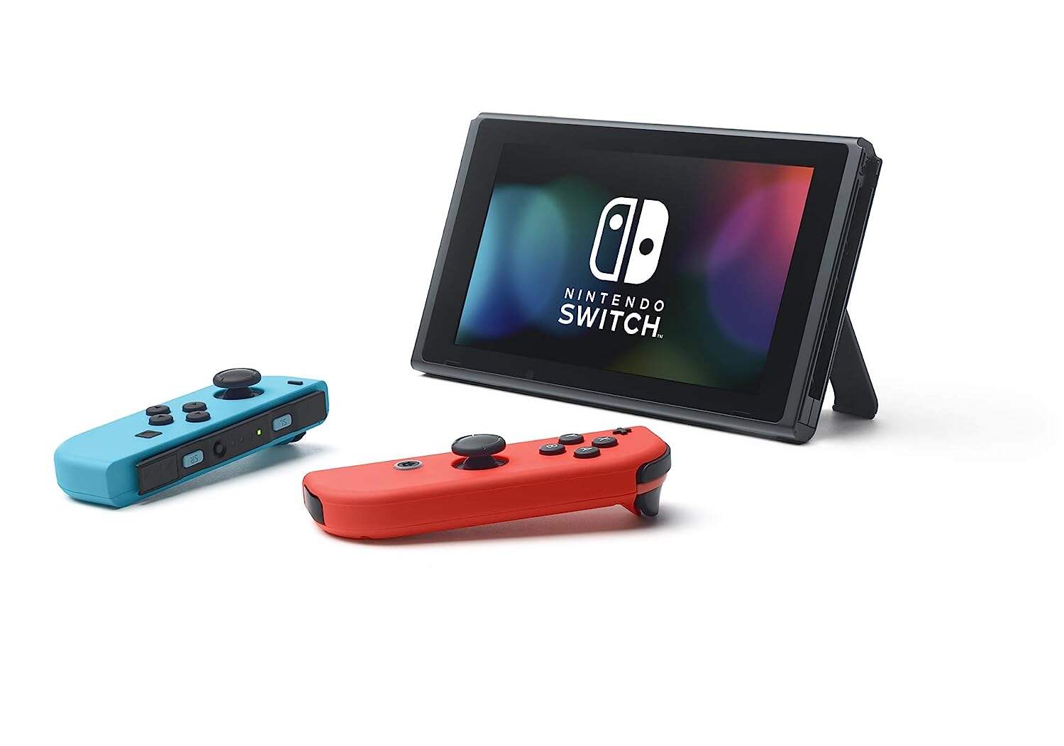 Nintendo SwitchTM con Joy-ConTM azul neón y rojo neón