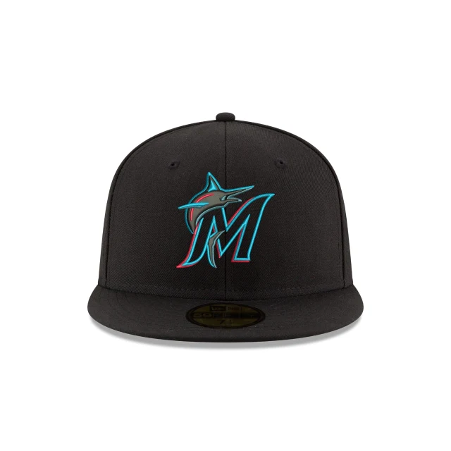 Miami Marlins Authentic Collection 59FIFTY Cerrada