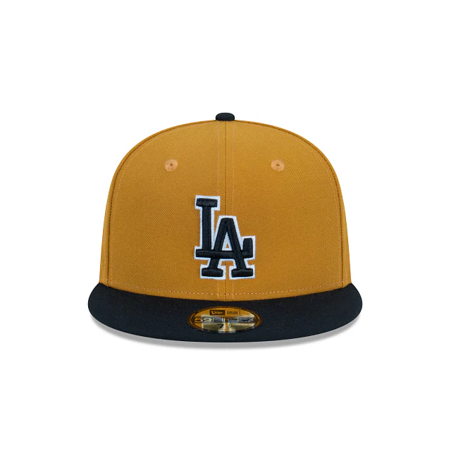 Los Angeles Dodgers MLB Vintage Gold 59FIFTY Cerrada