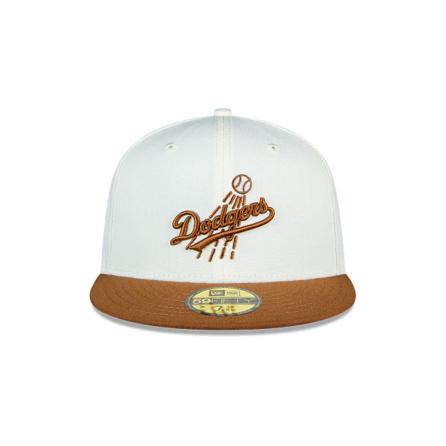 Los Angeles Dodgers MLB Chrome Toast 59FIFTY Cerrada