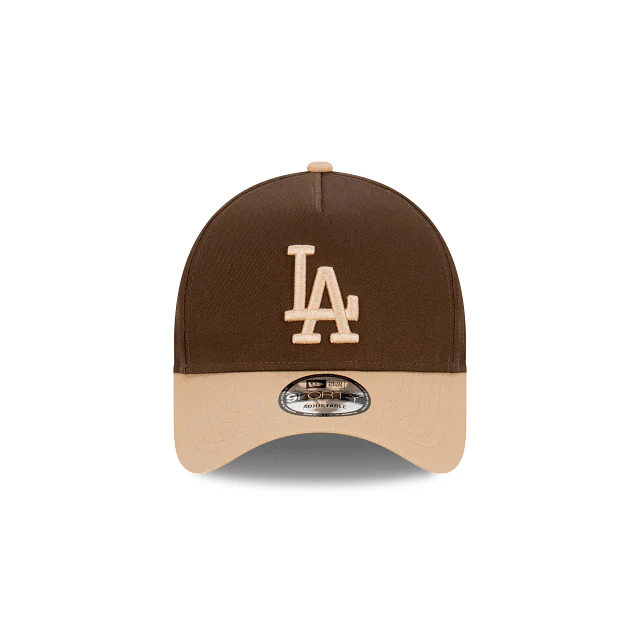 Los Angeles Dodgers Toffee Walnut Collection 9FORTY AF Snapback