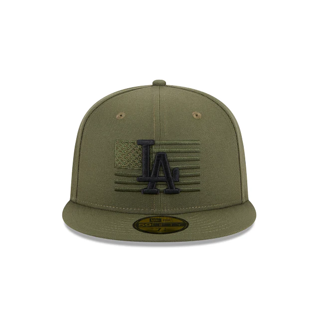 Los Angeles Dodgers MLB Armed Forces Day 2023 59FIFTY Cerrada