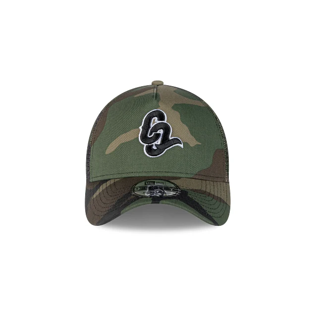 Conspiradores de Querétaro LMB Core 9FORTY AF Trucker Snapback Camo