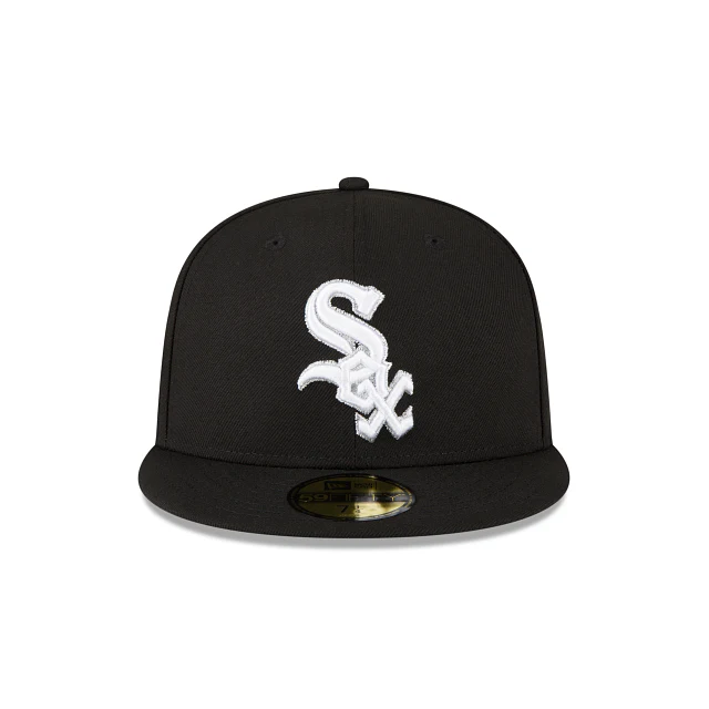 Chicago White Sox MLB Metallic Logo 59FIFTY Cerrada