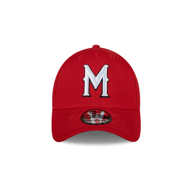Diablos Rojos del México Pinstripe Ramoncito LMB Game Cap 39THIRTY Elástica