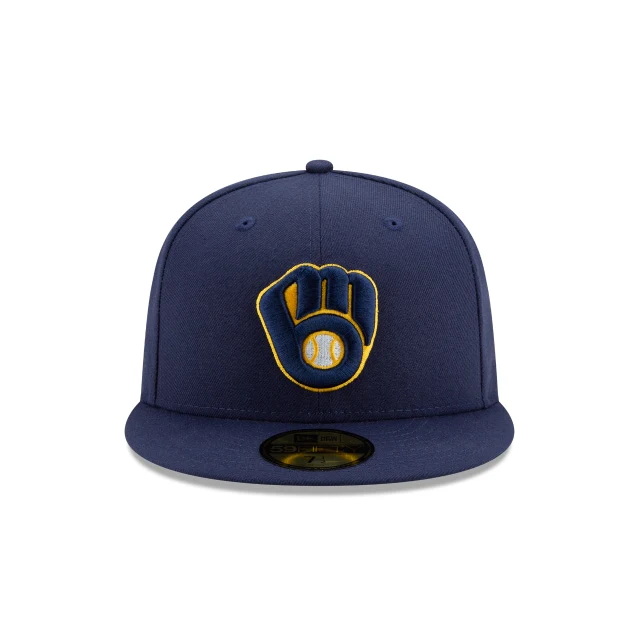 Milwaukee Brewers Authentic Collection 59FIFTY Cerrada