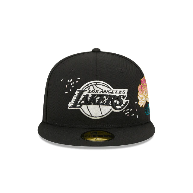 Los Angeles Lakers NBA Cherry Blossom 59FIFTY Cerrada