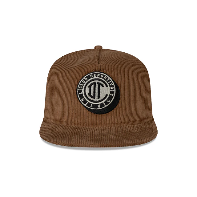 Deportivo Toluca FC Corduroy Golfer Snapback