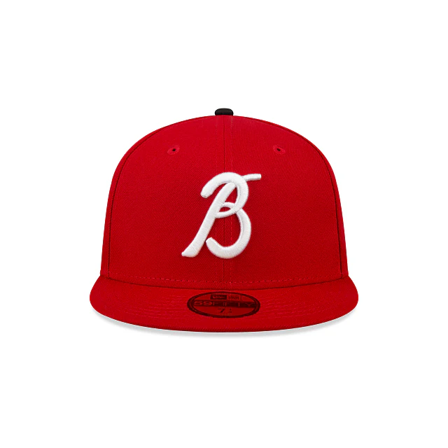 Bravos de León LMB Game Cap Home 59FIFTY Cerrada Roja