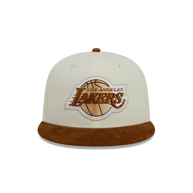 Los Angeles Lakers NBA Corduroy Visor 59FIFTY Cerrada