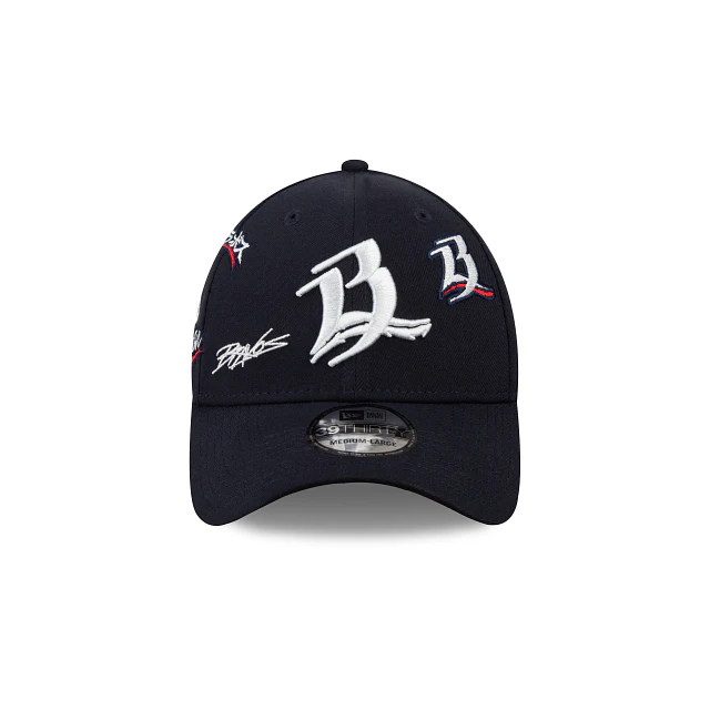 Bravos de León LMB Game Cap Home Patches 39THIRTY Elástica