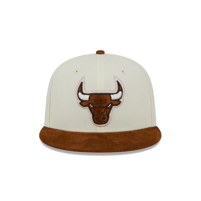 Chicago Bulls NBA Corduroy Visor 59FIFTY Cerrada