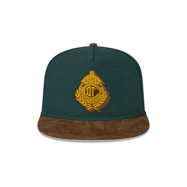 Deportivo Toluca FC Cord Visor Golfer Snapback