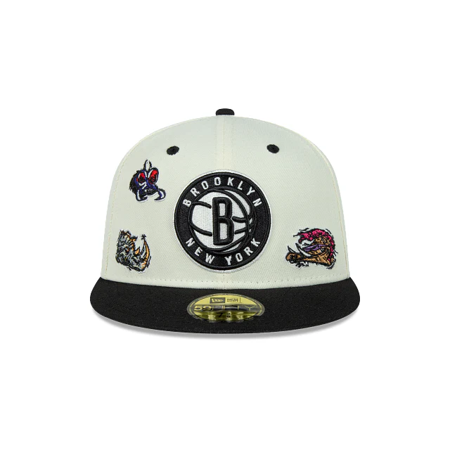 Brooklyn Nets Tortugas Ninja X NBA Villanos 59FIFTY Cerrada
