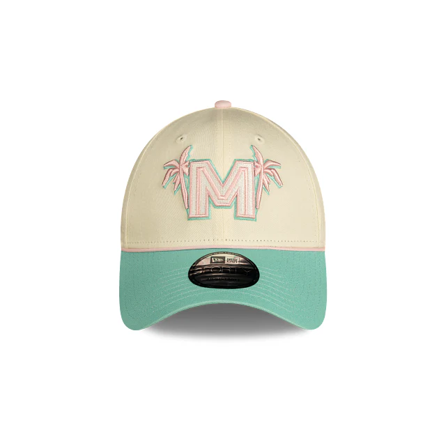 México Serie del Caribe 2024 Training 9FORTY Strapback Blanca