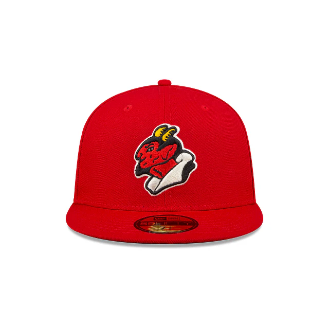 Diablos Rojos del México LMB Game Cap Diablo Retro 59FIFTY Cerrada