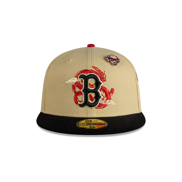 Boston Red Sox MLB Año Nuevo Chino 59FIFTY Cerrada
