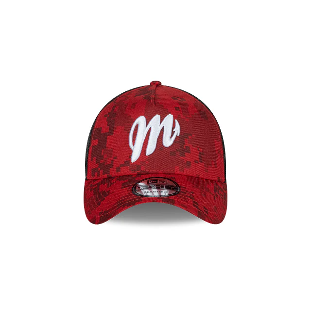 Diablos Rojos del México LMB Invenue 9FORTY AF Trucker Snapback
