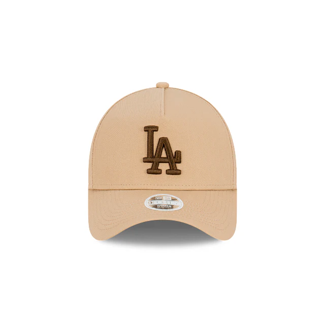 Los Angeles Dodgers Toffee Walnut Collection 9FORTY AF Snapback para Mujer