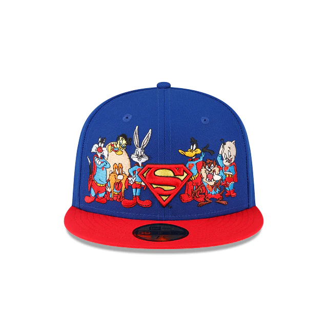Looney Tunes X Superman WB 100th Year Looney Tunes X Superhero 59FIFTY Cerrada Azul