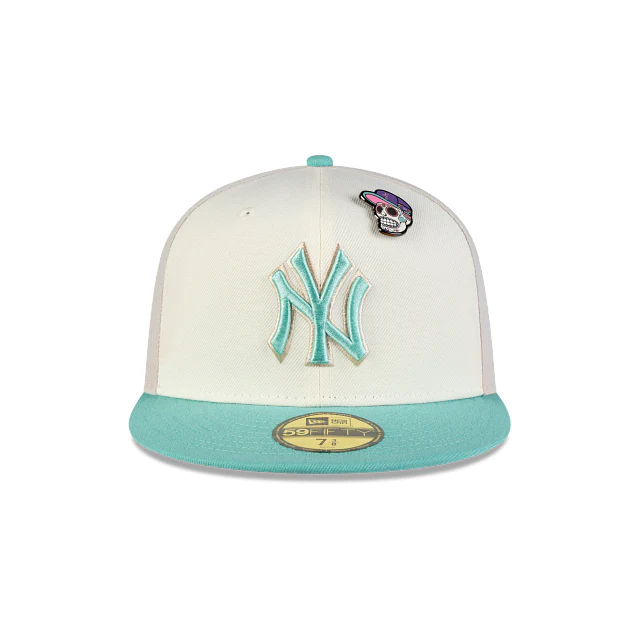 New York Yankees MLB Día de Muertos 59FIFTY Cerrada