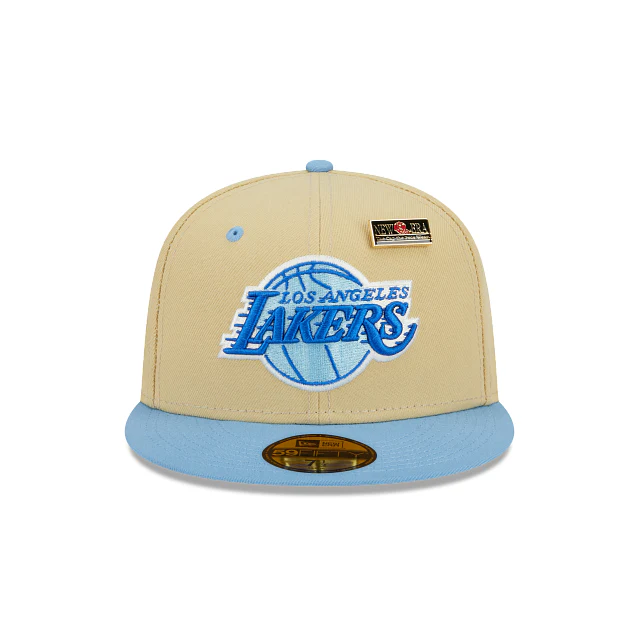 Los Angeles Lakers NBA Tan 59FIFTY Cerrada