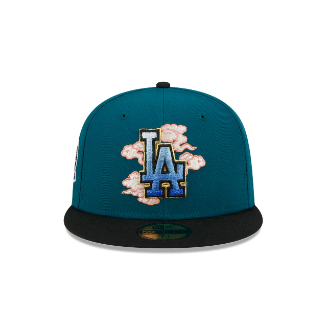 Los Angeles Dodgers MLB Cloud Spiral 59FIFTY Cerrada